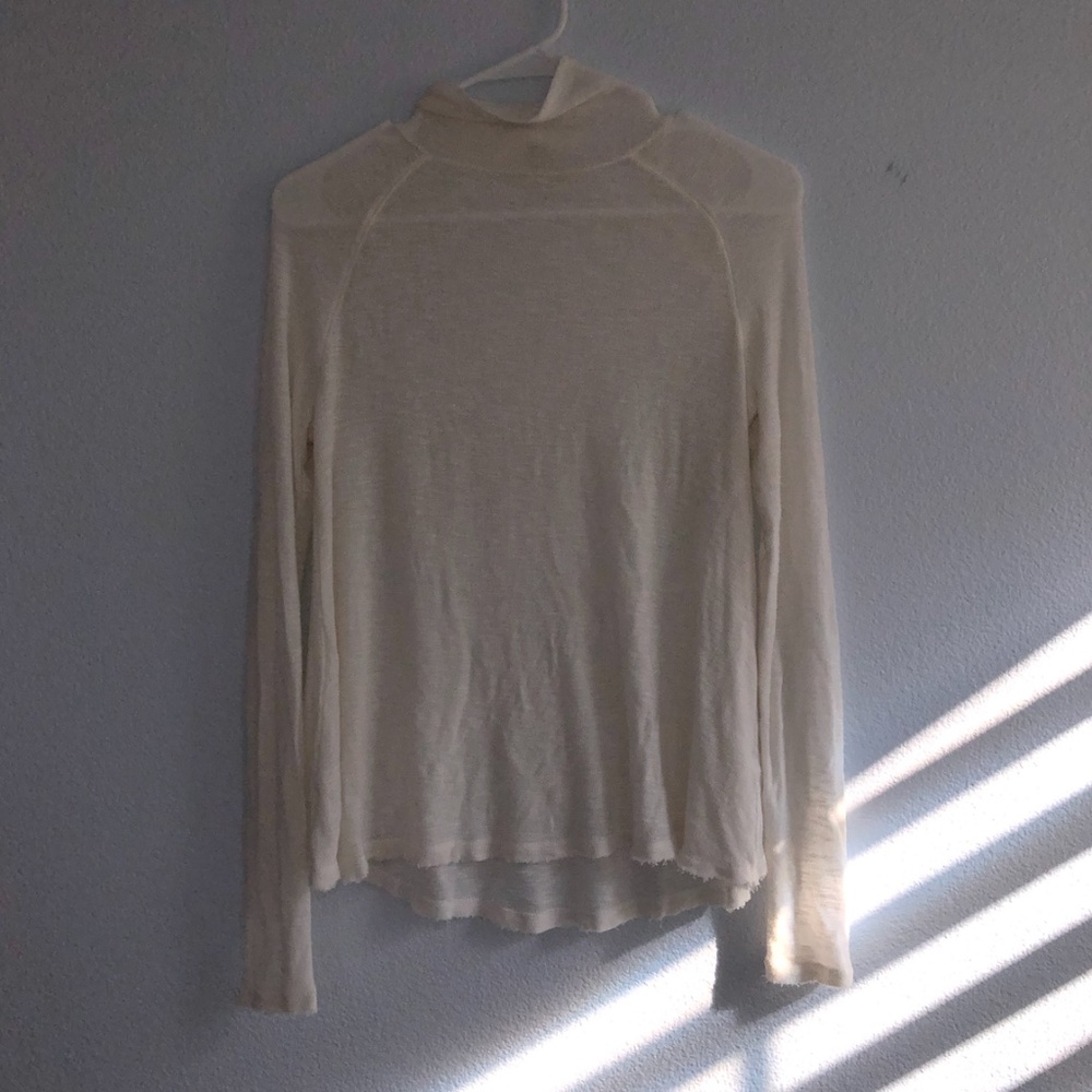 cream free people sweater